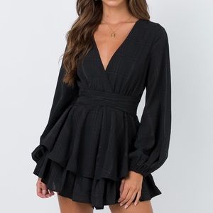 Princess Polly black string of stars romper